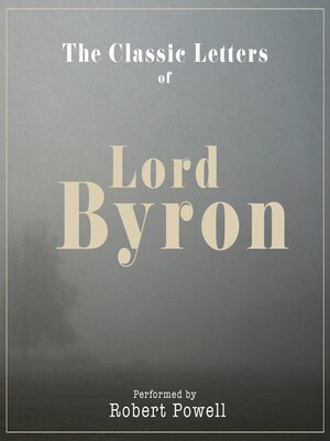 cover image of The Letters of Lord Byron